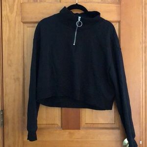 O Ring Cropped Pullover